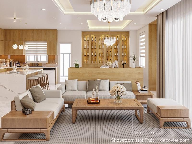 Thiết Kế Nội Thất 3D Buôn Ma Thuột – Phối Màu Vân Gỗ