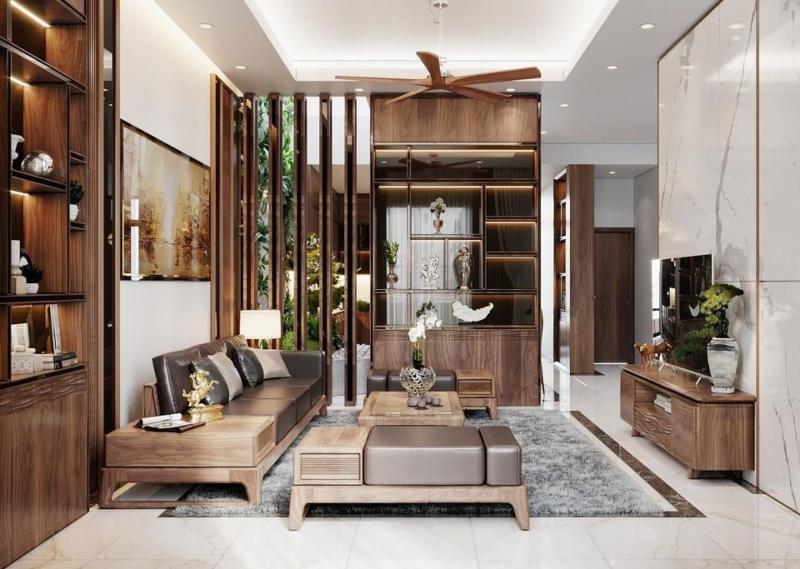 Thiết Kế Nội Thất 3D Buôn Ma Thuột – Phối Màu Vân Gỗ